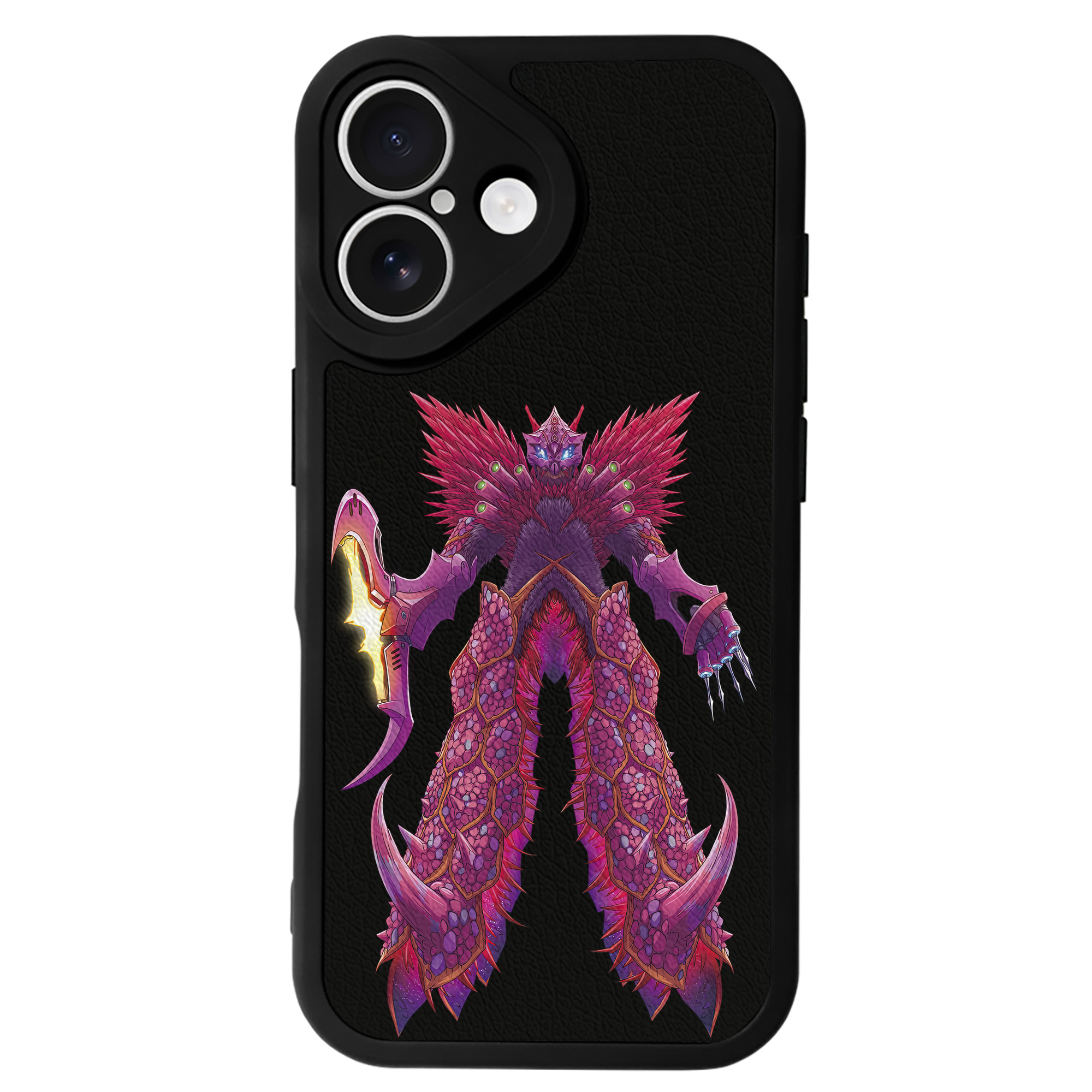 （画像用） ウルトラマン Ultraman 【iPhone 16シリーズ対応】シリコンスマホケース（レザー調） 材質：シリコン